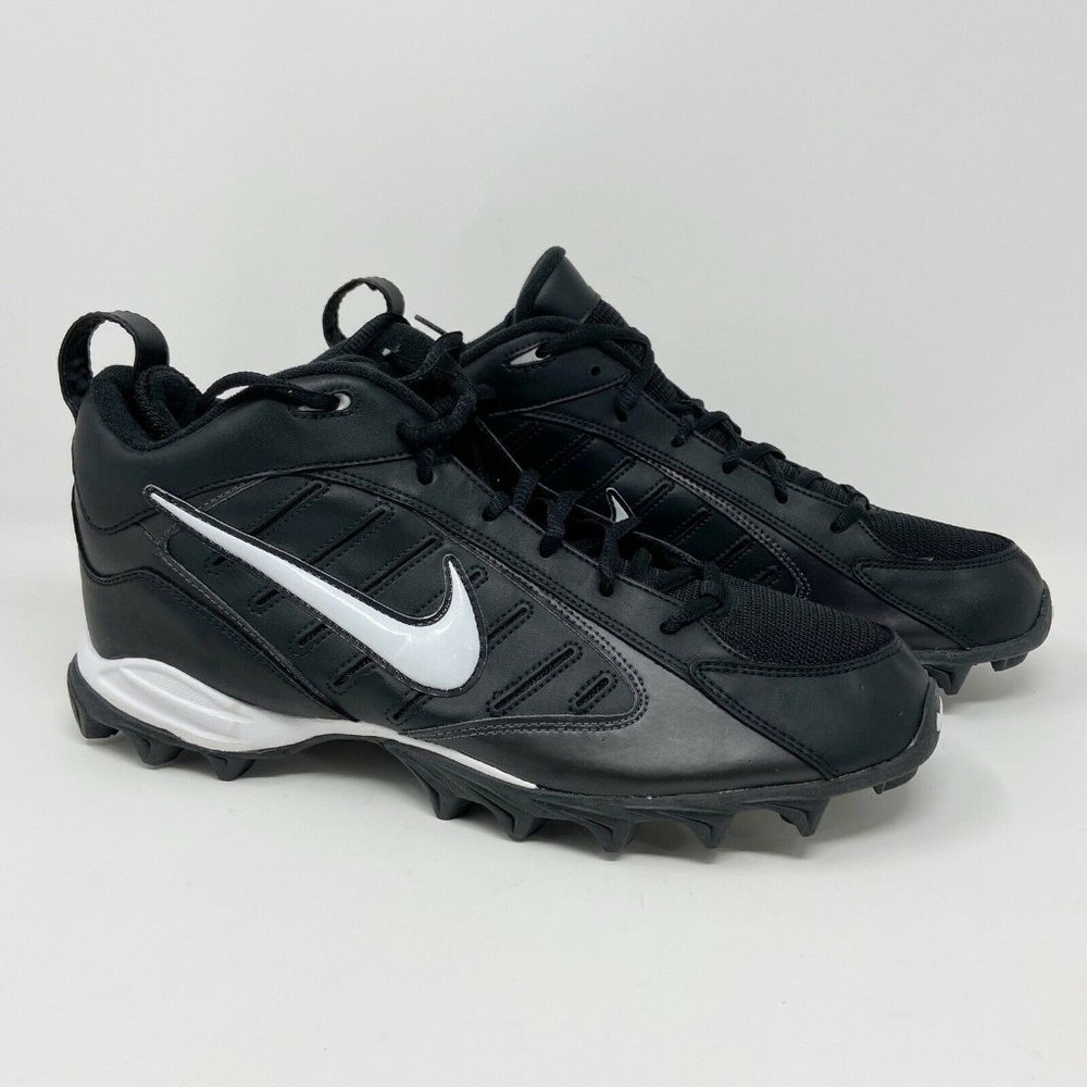 NEW Nike Land Shark Mid Football Cleats Shoes 10.5